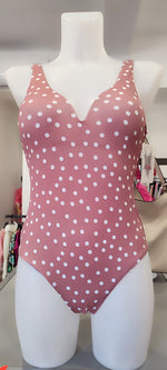 MAILLOT DE BAIN ROSE  & PETITS POIS