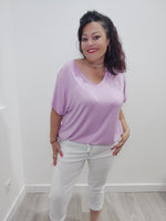 T SHIRT LILAS