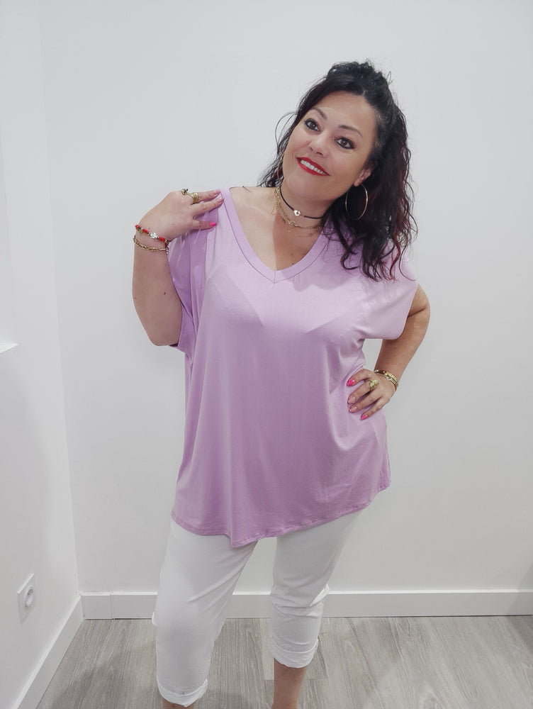 T SHIRT LILAS