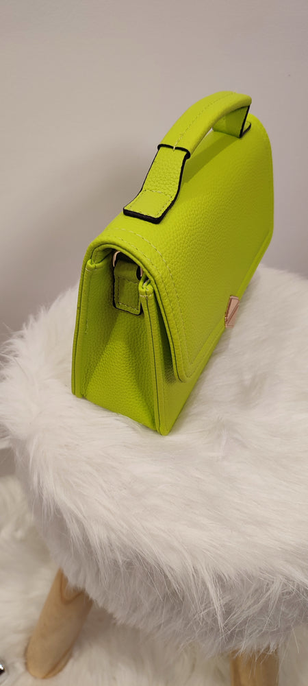 PETIT SAC BANDOULIERE & VERT POMME