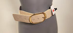 CEINTURE ELASTIQUE LARGE & BEIGE