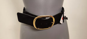 CEINTURE ELASTIQUE LARGE & NOIR