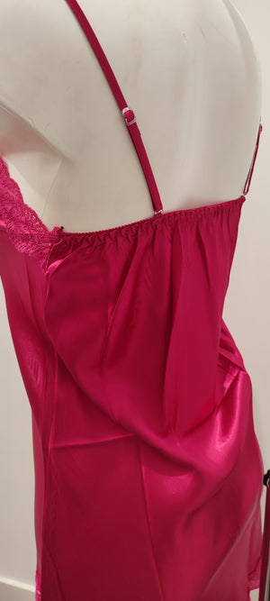 NUISETTE SATIN & FUSHIA