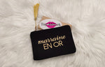 POCHETTE MARRAINE EN OR & NOIR