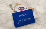 POCHETTE MAMAN JE T’AIME & BLEU ROI