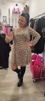 ROBE IMPRIMES LEOPARD