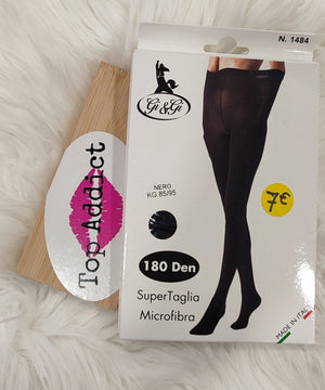 COLLANTS NOIRS & OPAQUES 180D