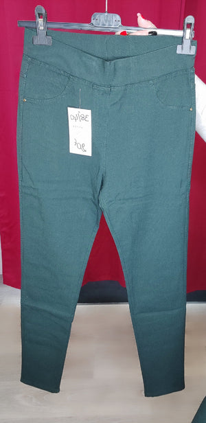 JEGGING ELASTIQUE & VERT