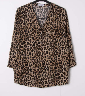 BLOUSE IMPRIMES LEOPARD