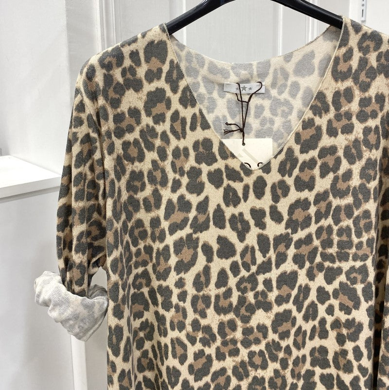 ROBE IMPRIMES LEOPARD